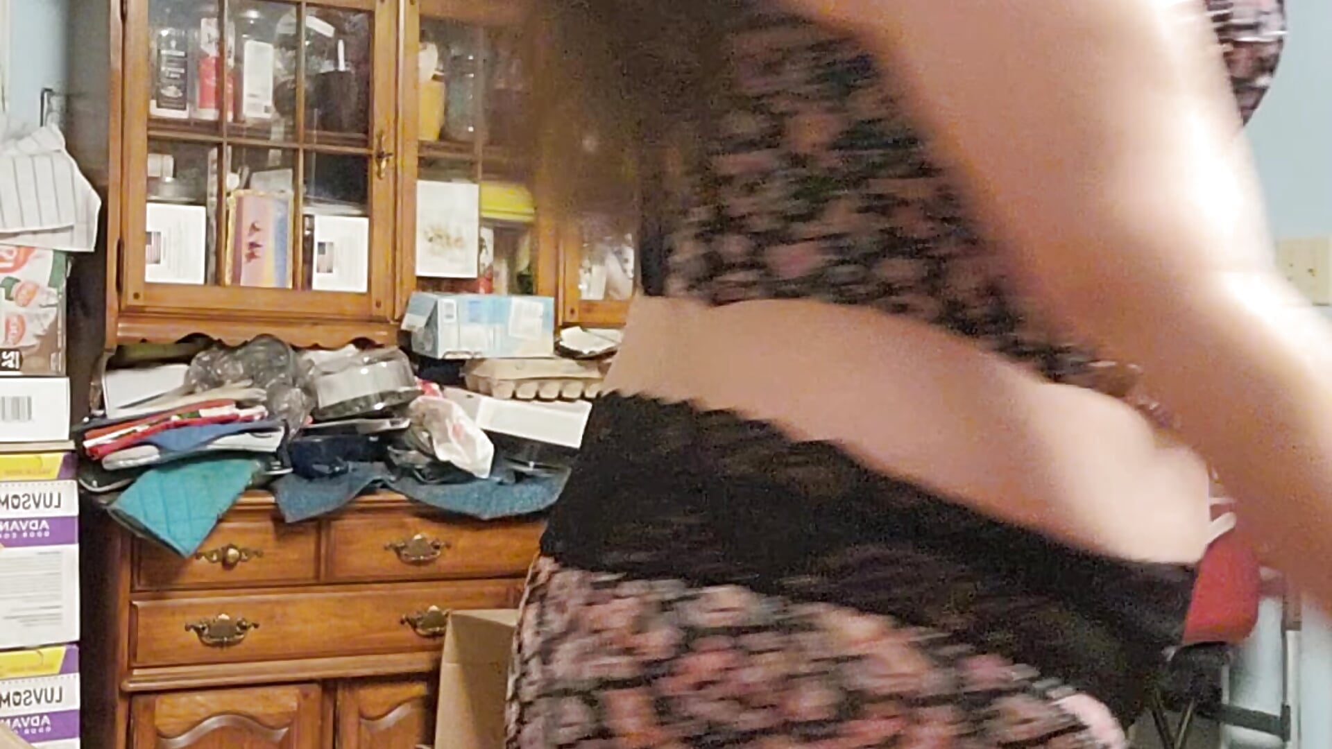 Just fun in the kitchen - video by Butterfly50286 cam model