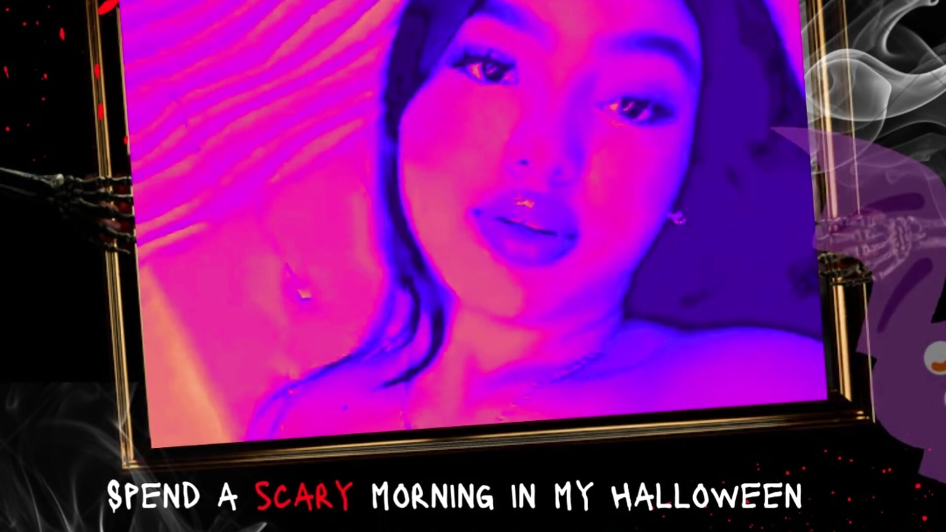 Let me howl and moan in your ear... let's play on Halloween 🐺🎃👻🔥 - video by MariyaNovaki cam model