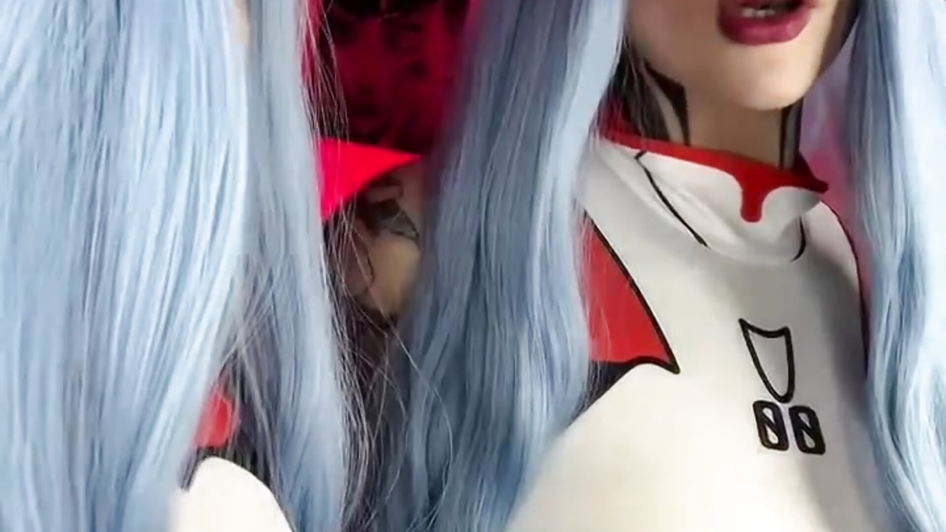 cosplay REI AYANAMI EVANGELION MP4 - video by VelvetVampiree cam model