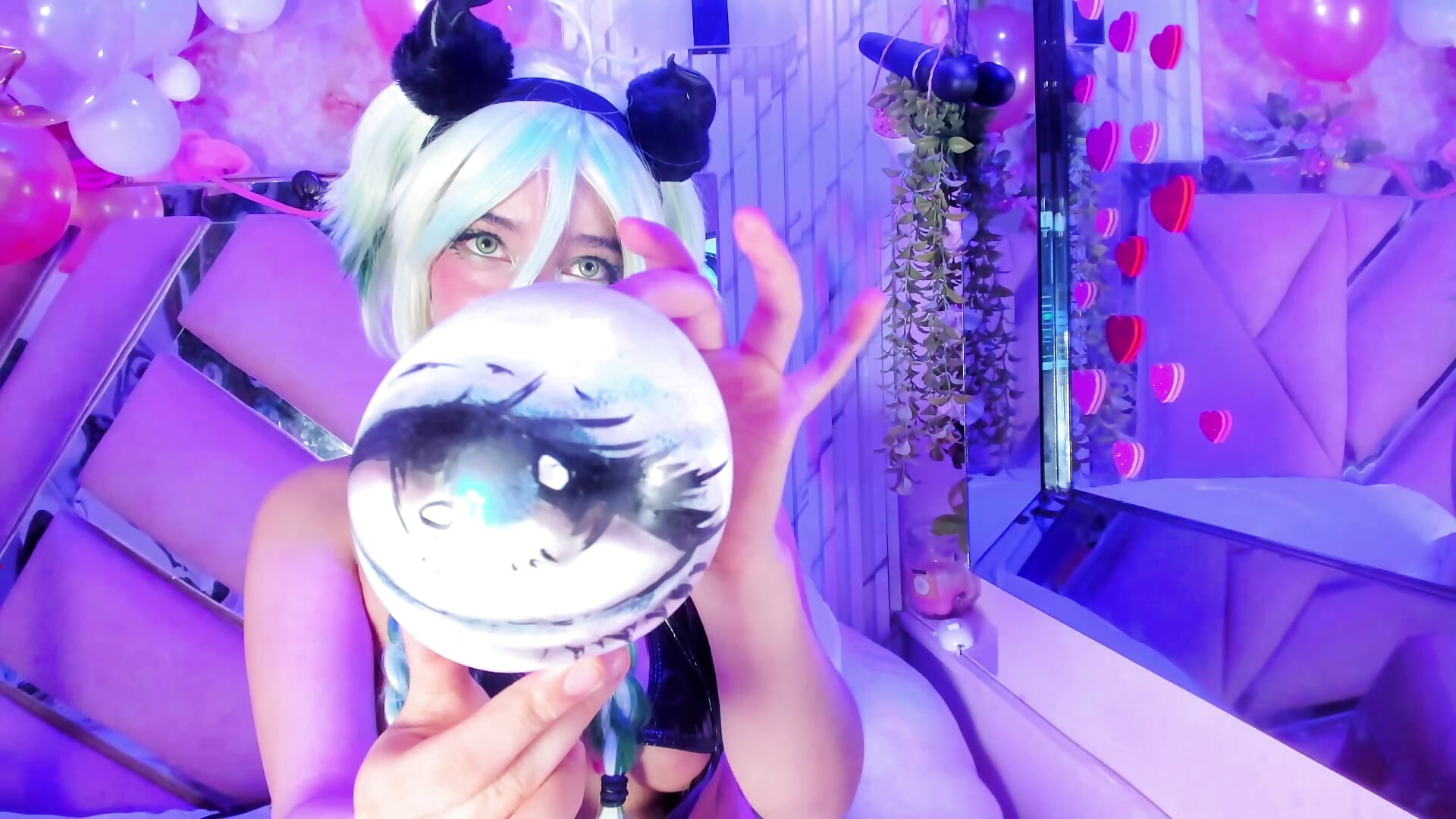 SMALL WORK OF ART IN A SMALL GLOBE >w< 🎈💕✨– Akane_Hikari_ kameramodell videója