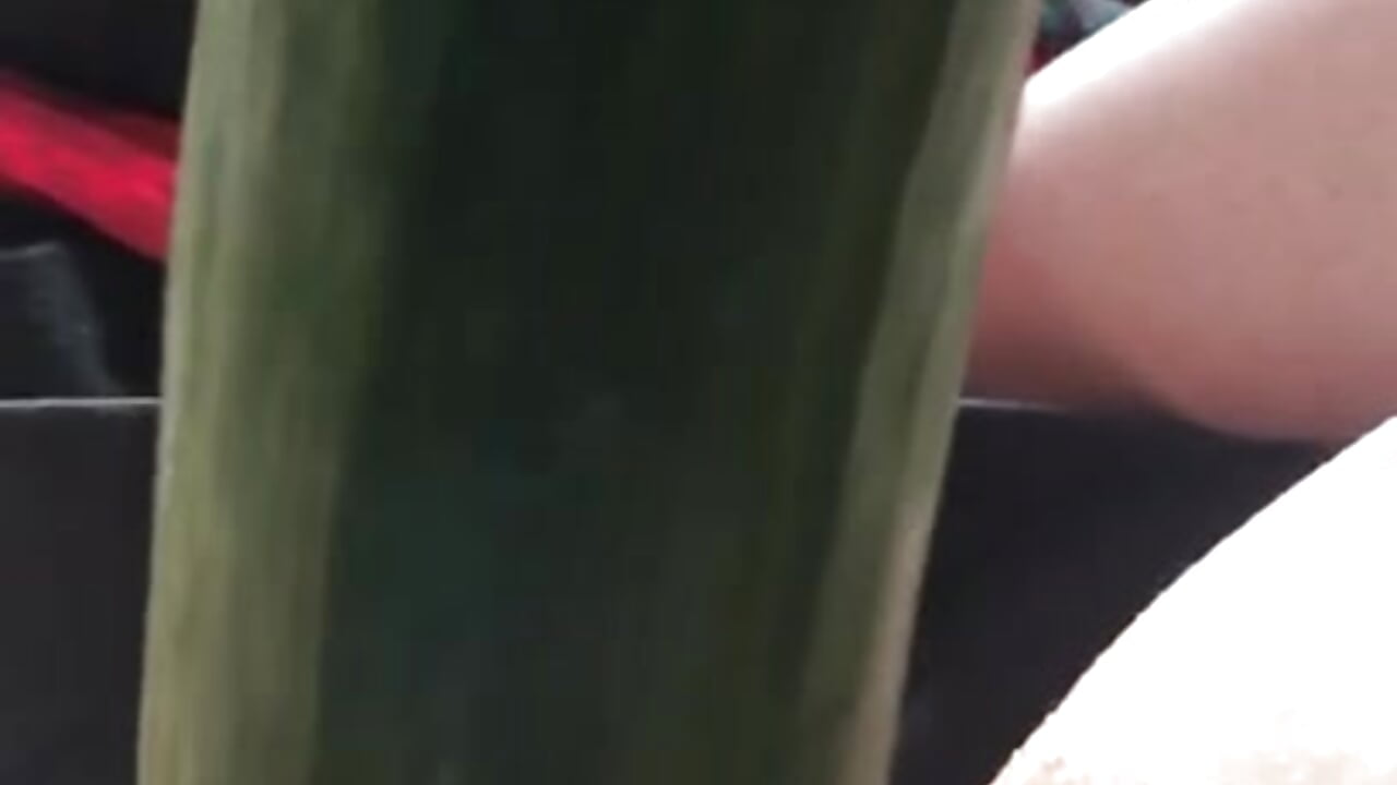 Cucumber Play Time x - video by Velvet-Secrets cam model