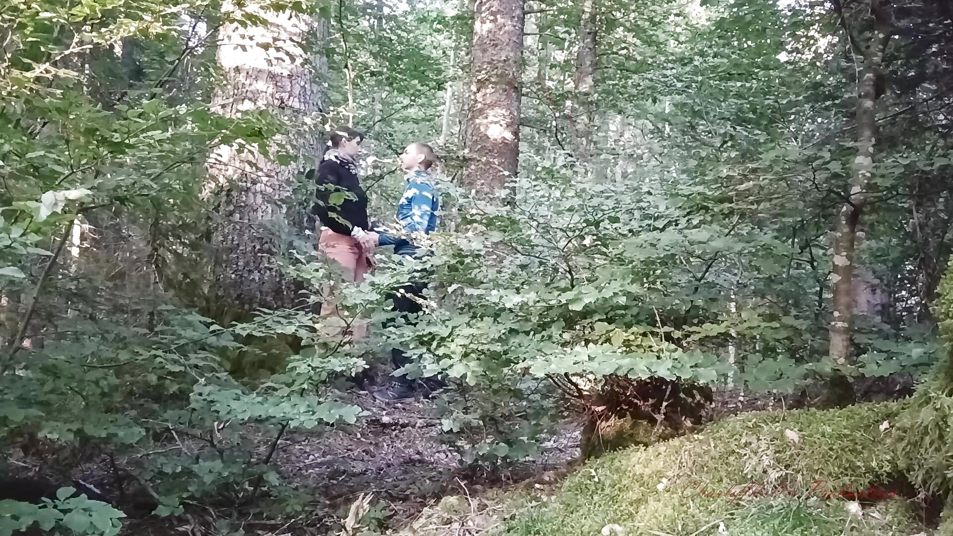 Trailer in the forest - video by Charlymiller cam model