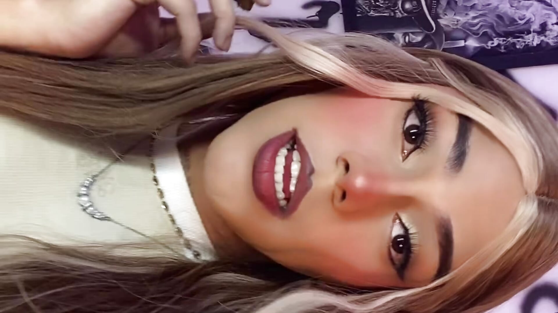 😮‍💨🥴 - video by Flora_Minx cam model