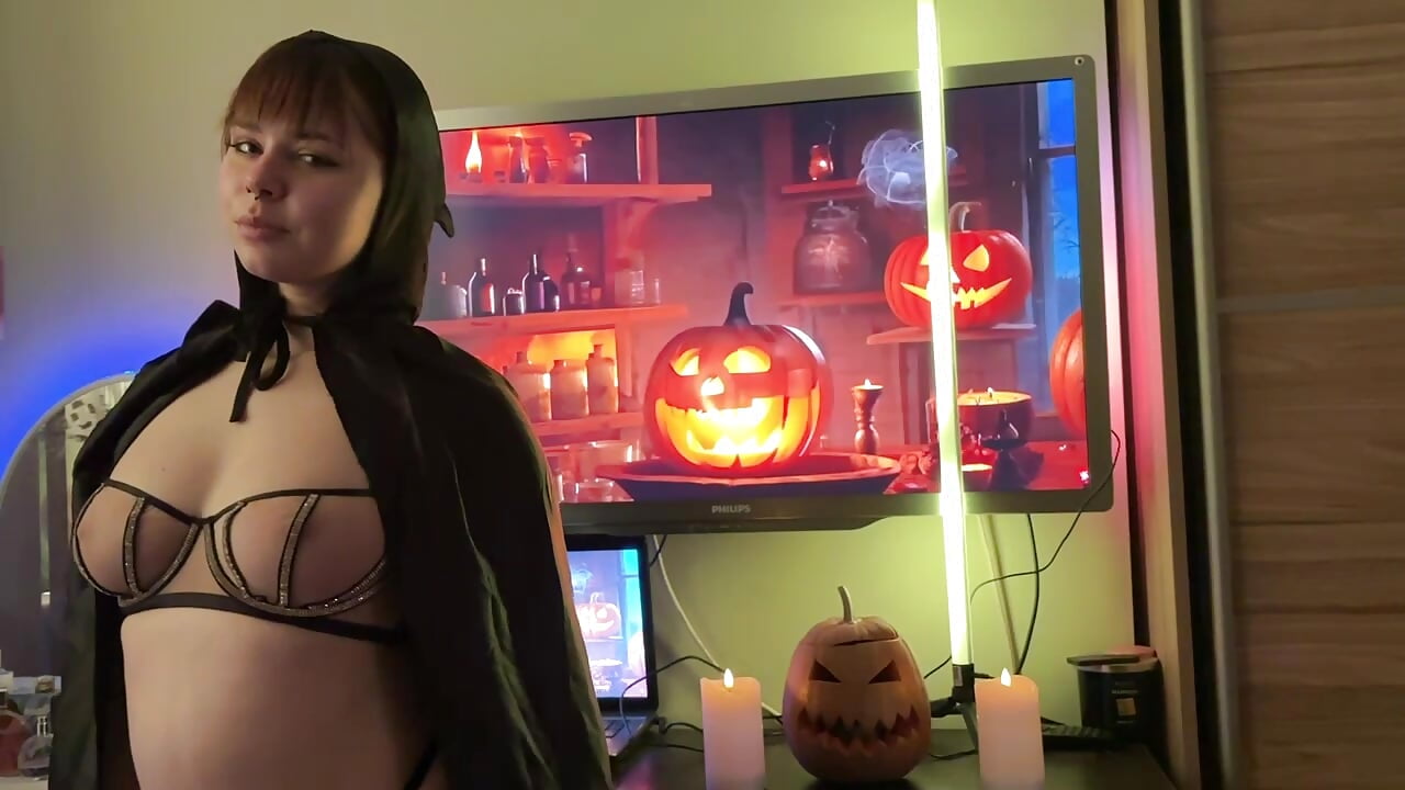 🎃 Halloween vibe 👻 – video od webkamerové modelky xxx_sandra_