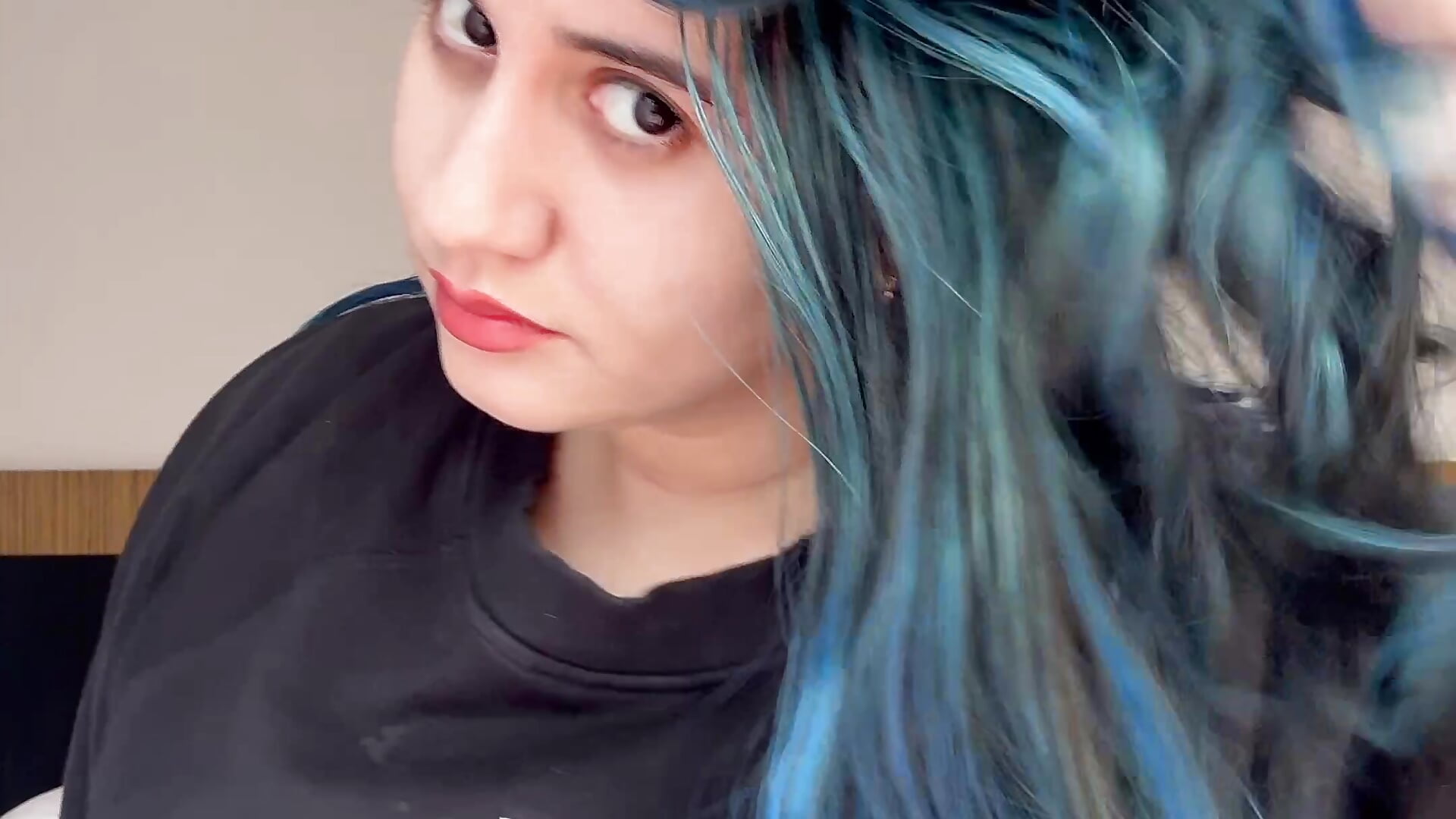 Blue hair Lana! - Vídeo de Lana_Herondale, modelo de vídeos