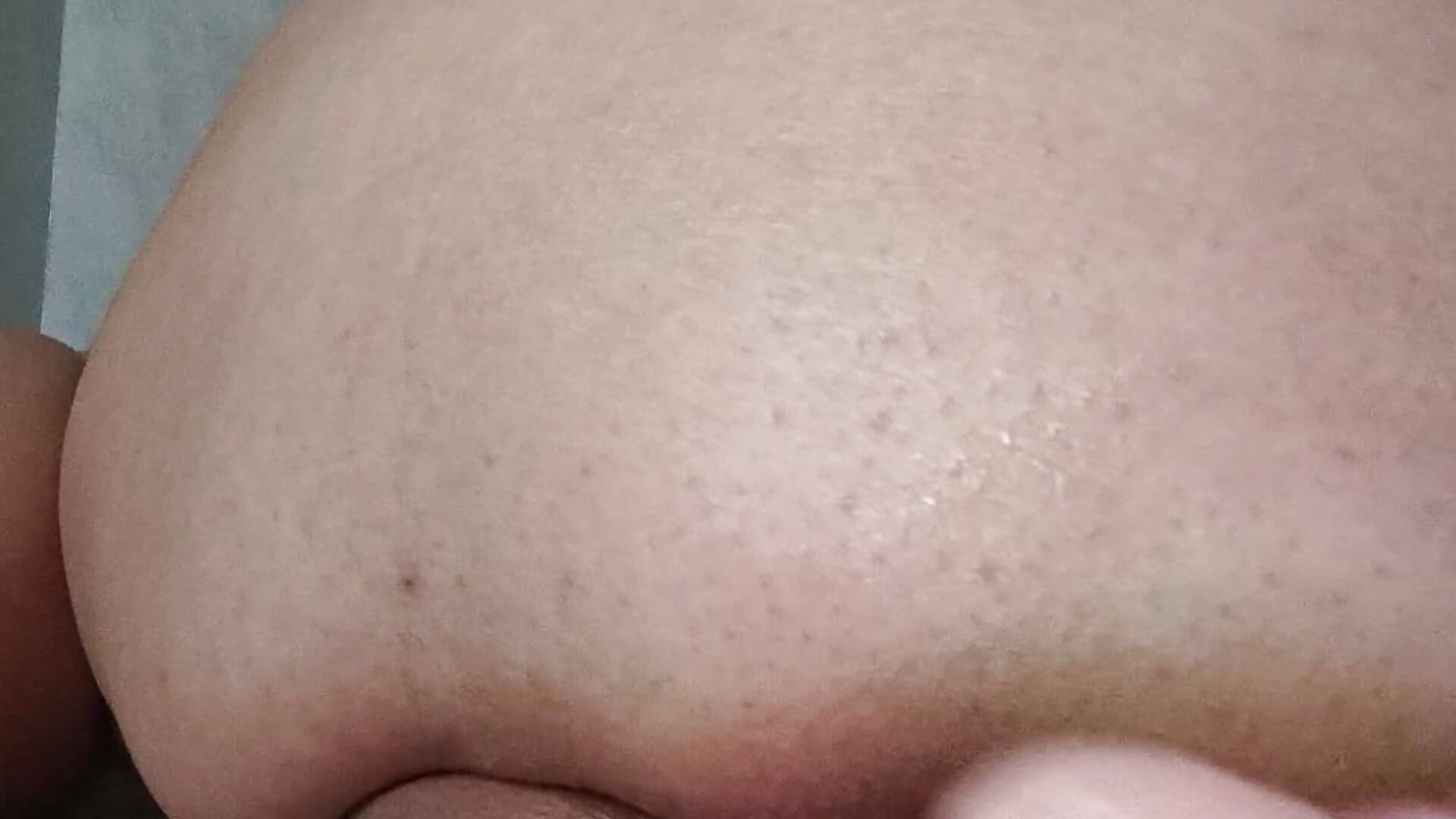 Fuck ass with dildo