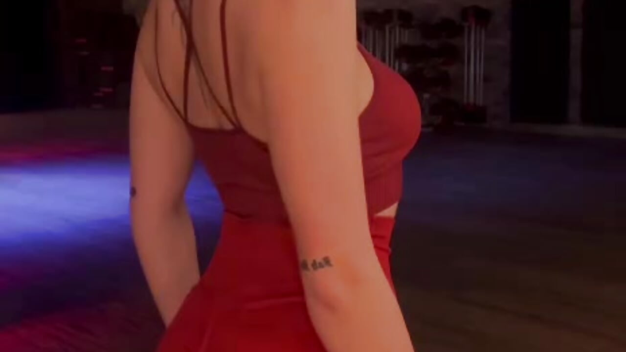 la séduction en robe rouge - video by zoeypink cam model