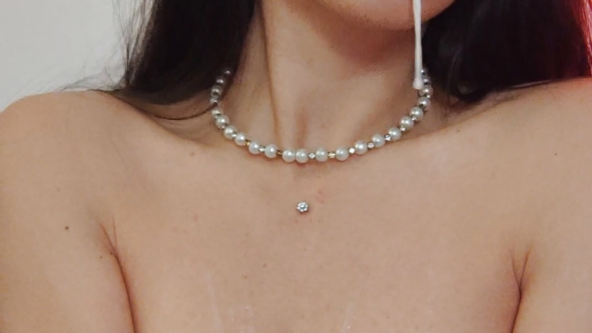 I love playing with lots of saliva on my body 🥵