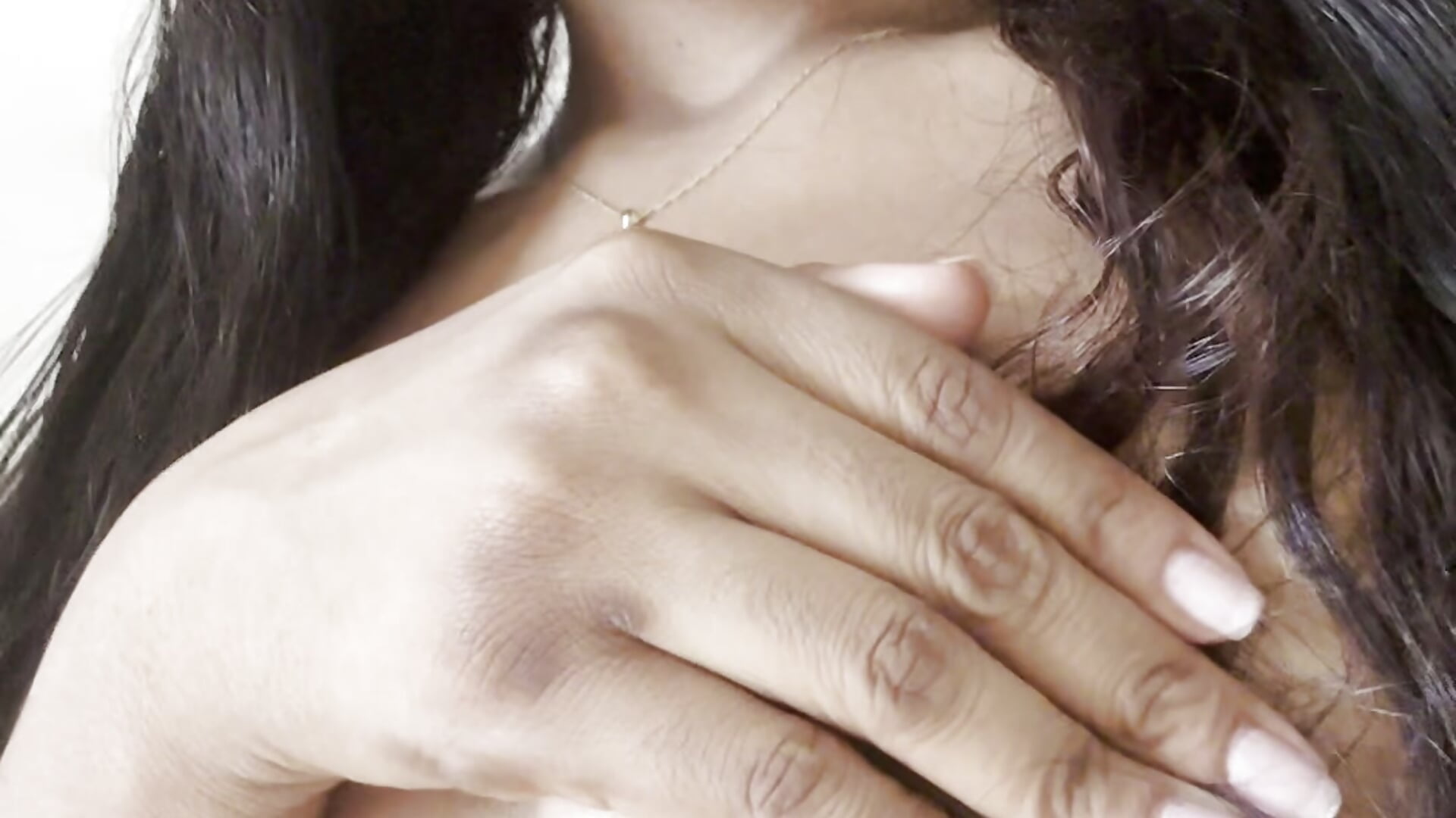 My hands run through my body ... Do you want to be you who does it? 😏