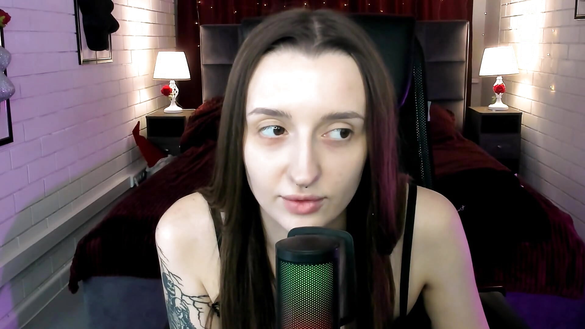 ASMR in Russian for you - video by AliceLids cam model