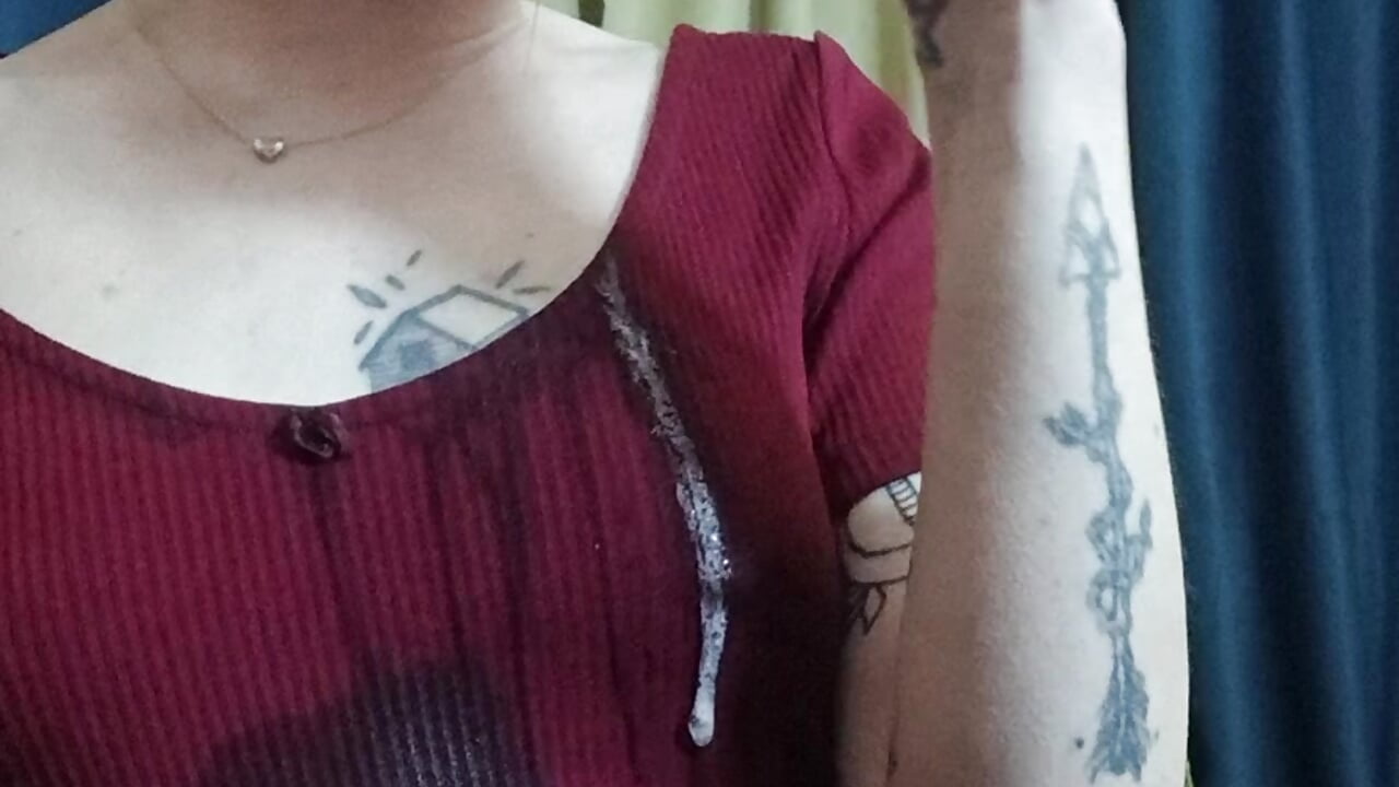 Suck dildo with a lot of drool on dress - video od modelky/modela Dia_Angel