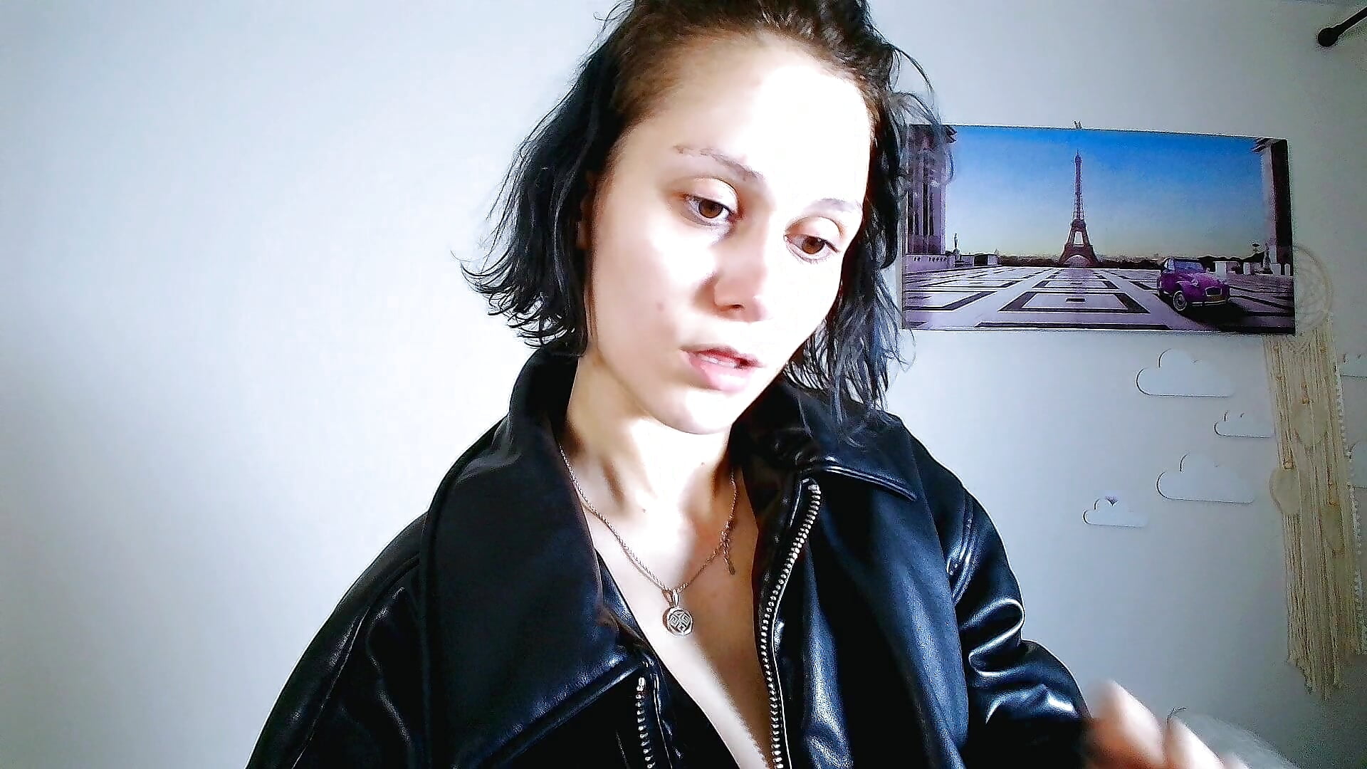 Venus in leather - video oleh worsh1p_me kamera model