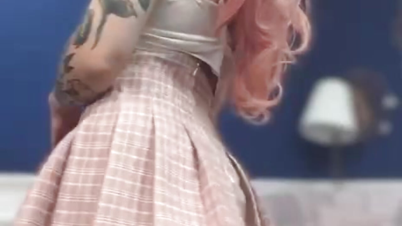 Are there any panties under the skirt?