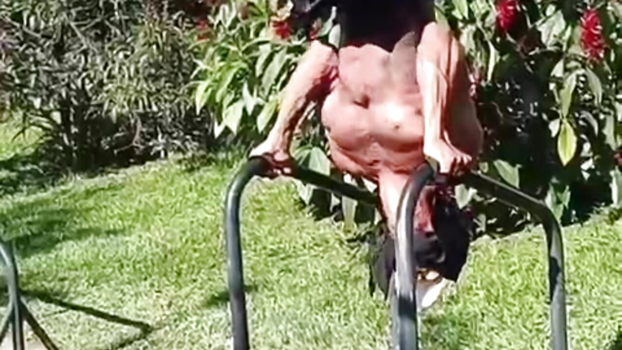 workout - vidéo du modèle de showcams Damian_Shakur