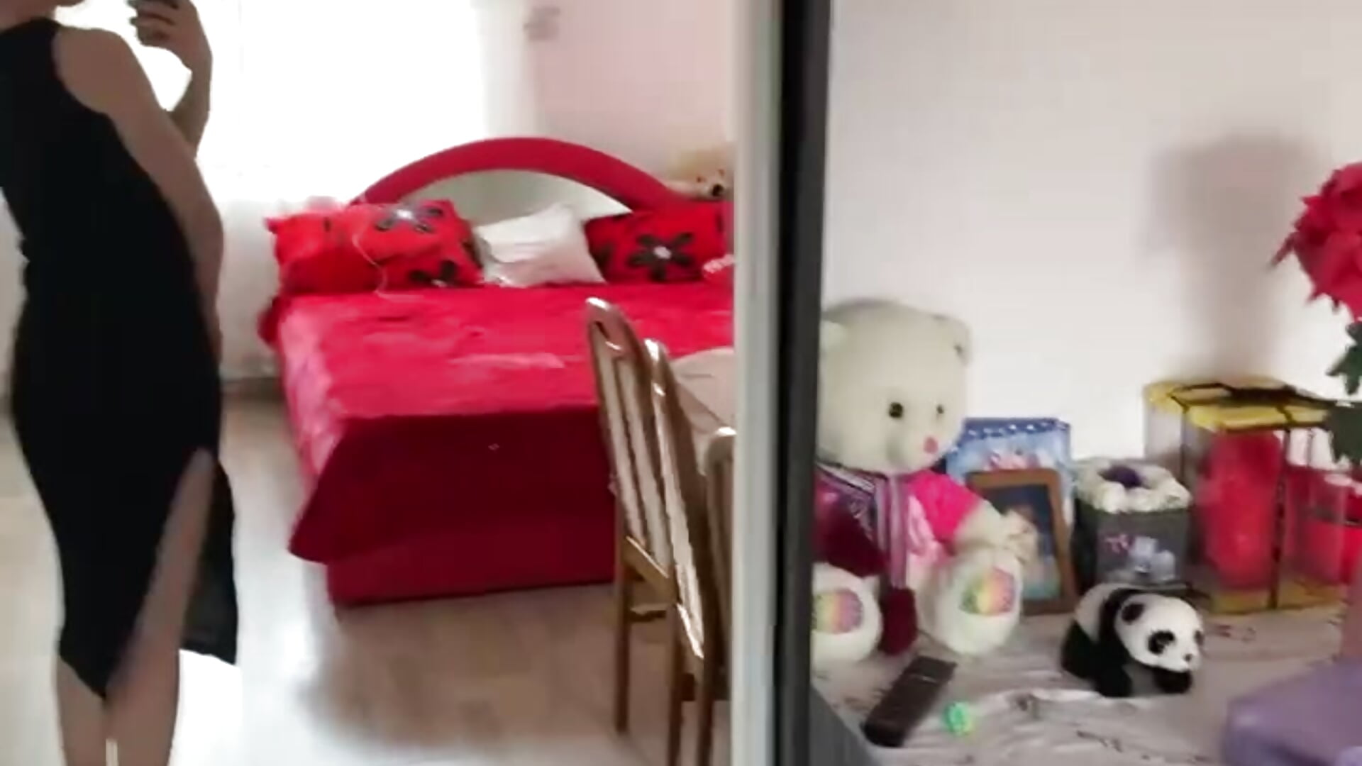 Hot dress - video by H3LLENE cam model