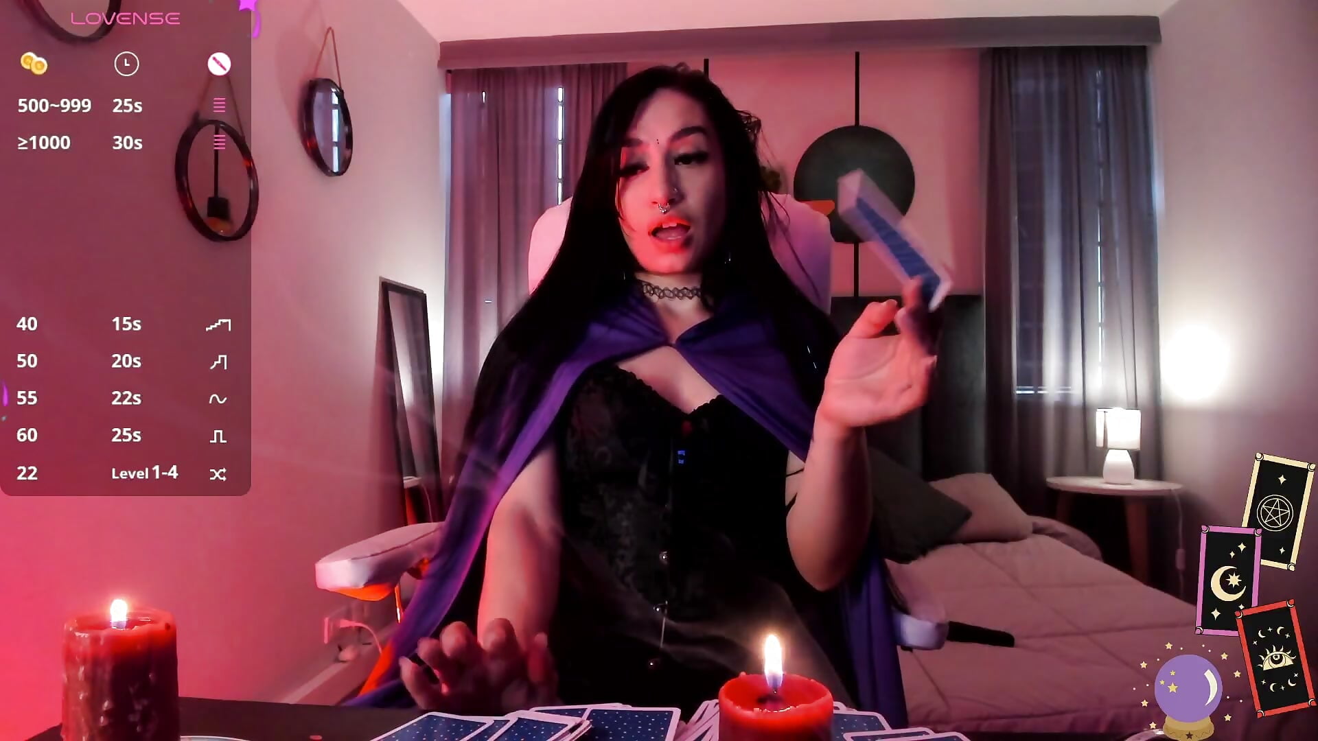🃏TIME OF WITCHCRAFT....🔮 - video by Demetria_Ghoul cam model