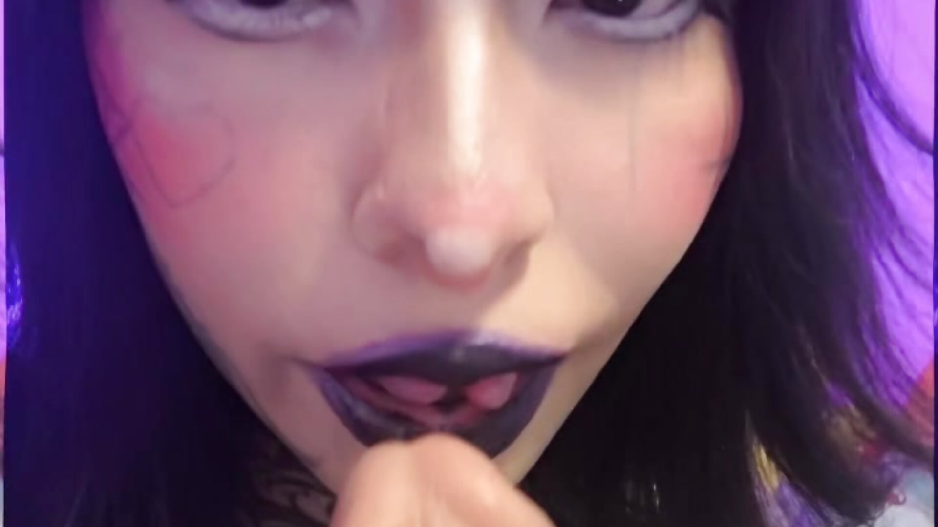 A little blowjob - video by Nickidoll66- cam model