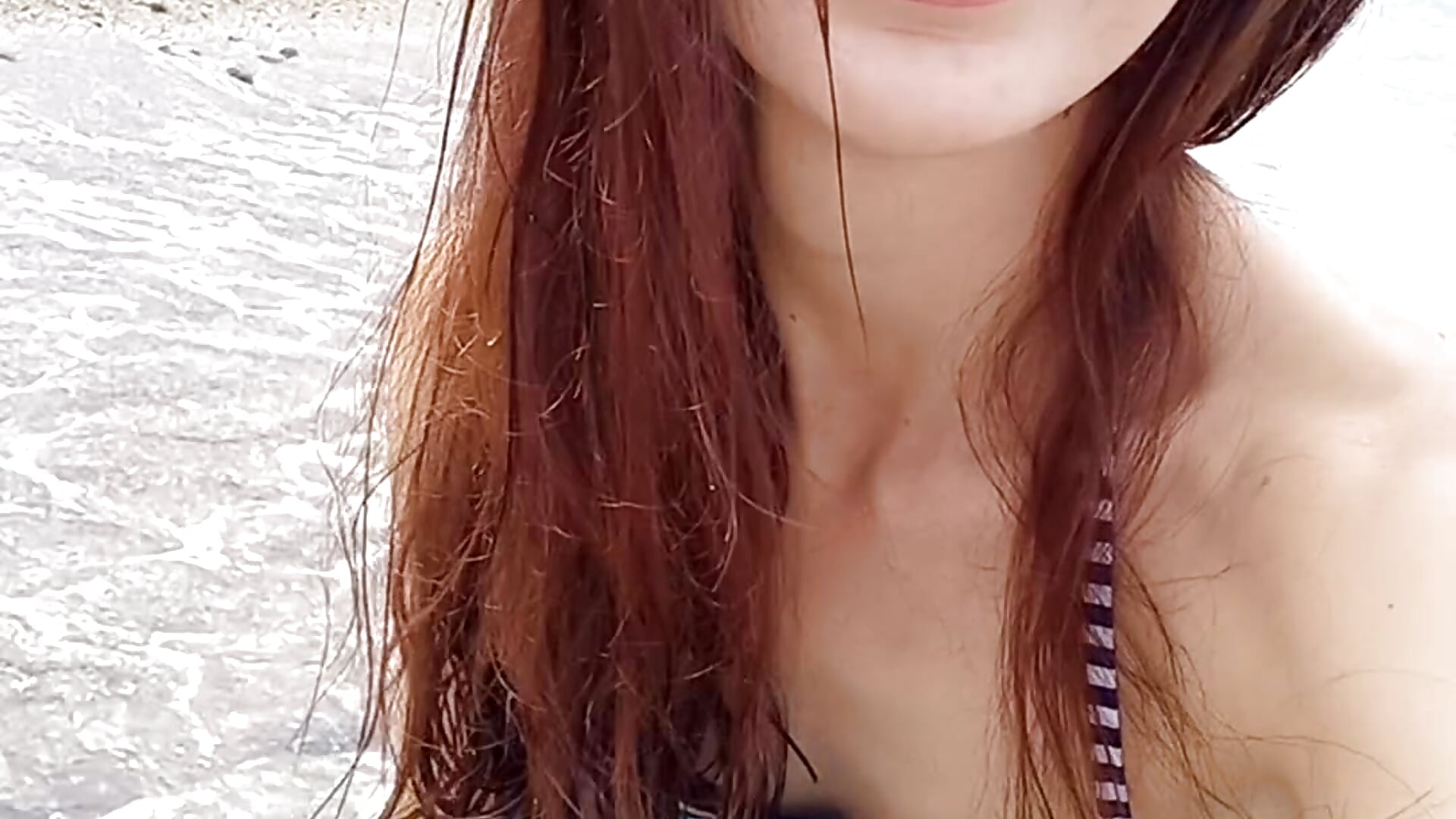 On the beach - video by lleisa cam model