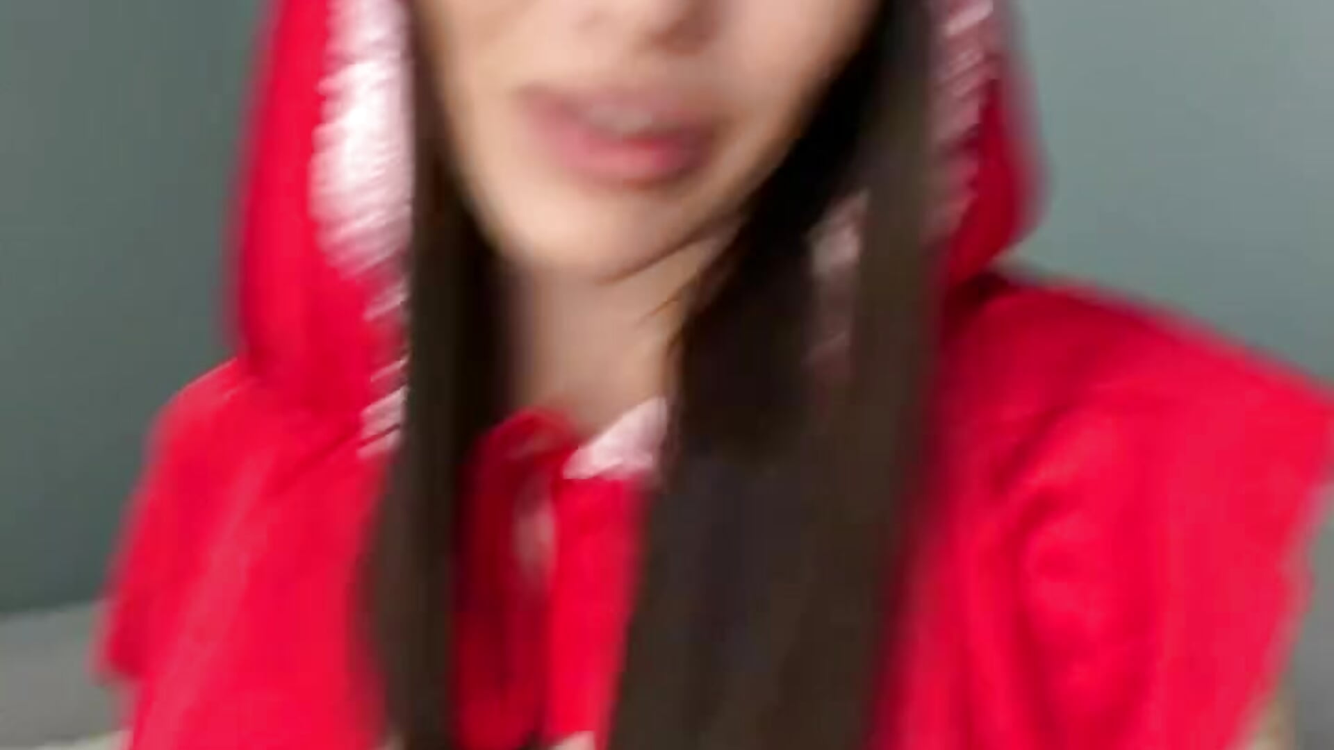 POV PLAY BOOBS Little Red Riding Hood🐺💥💖－カメラキャストのBallerinaCappuccino_の動画