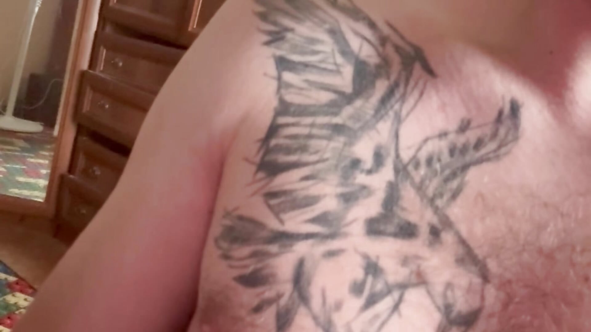 I show tattoos🥰 - video by HairyJeffry cam model