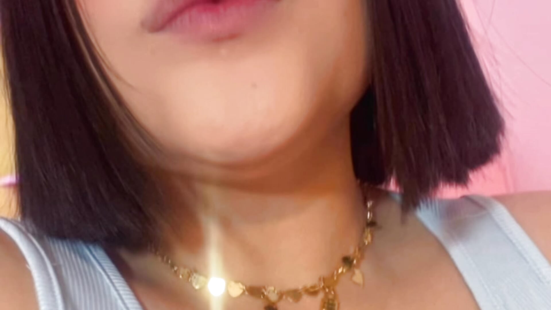 Cum on my face. - video by caroline__muller cam model