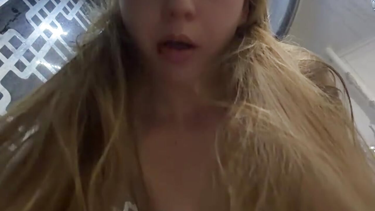 ORGASM IN THE SHOWER + SPANKING OF ASS, PUSSY, FEET AND FACE