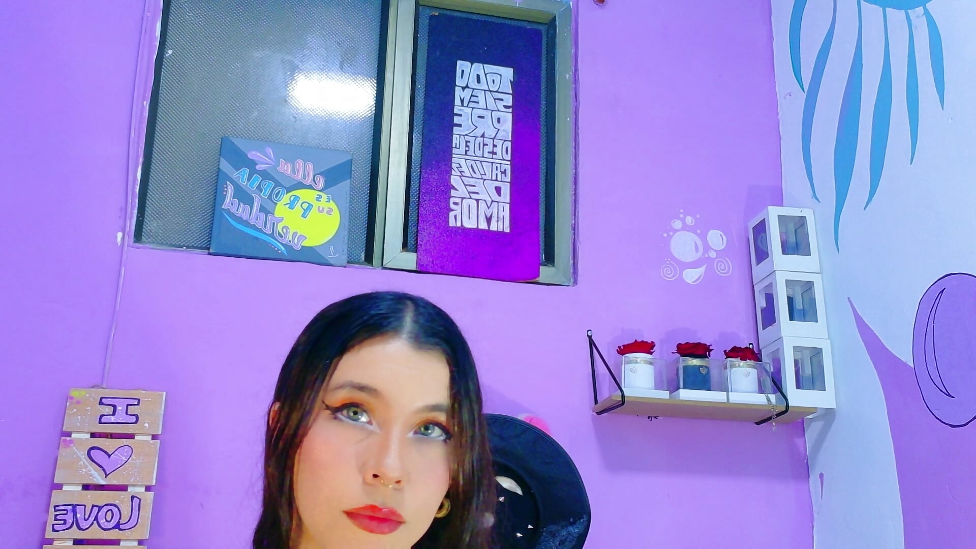 pussy play lips, naked, joi