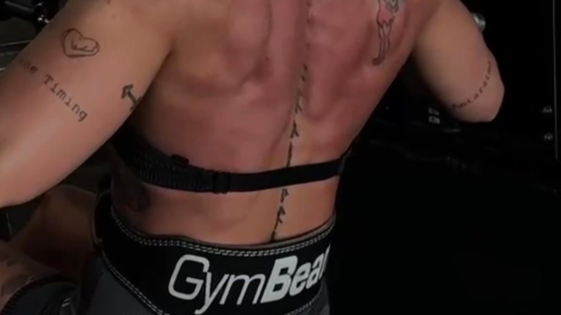 Sweaty, strong, and just getting started. 💦💪 - video by AdelineCarter cam model