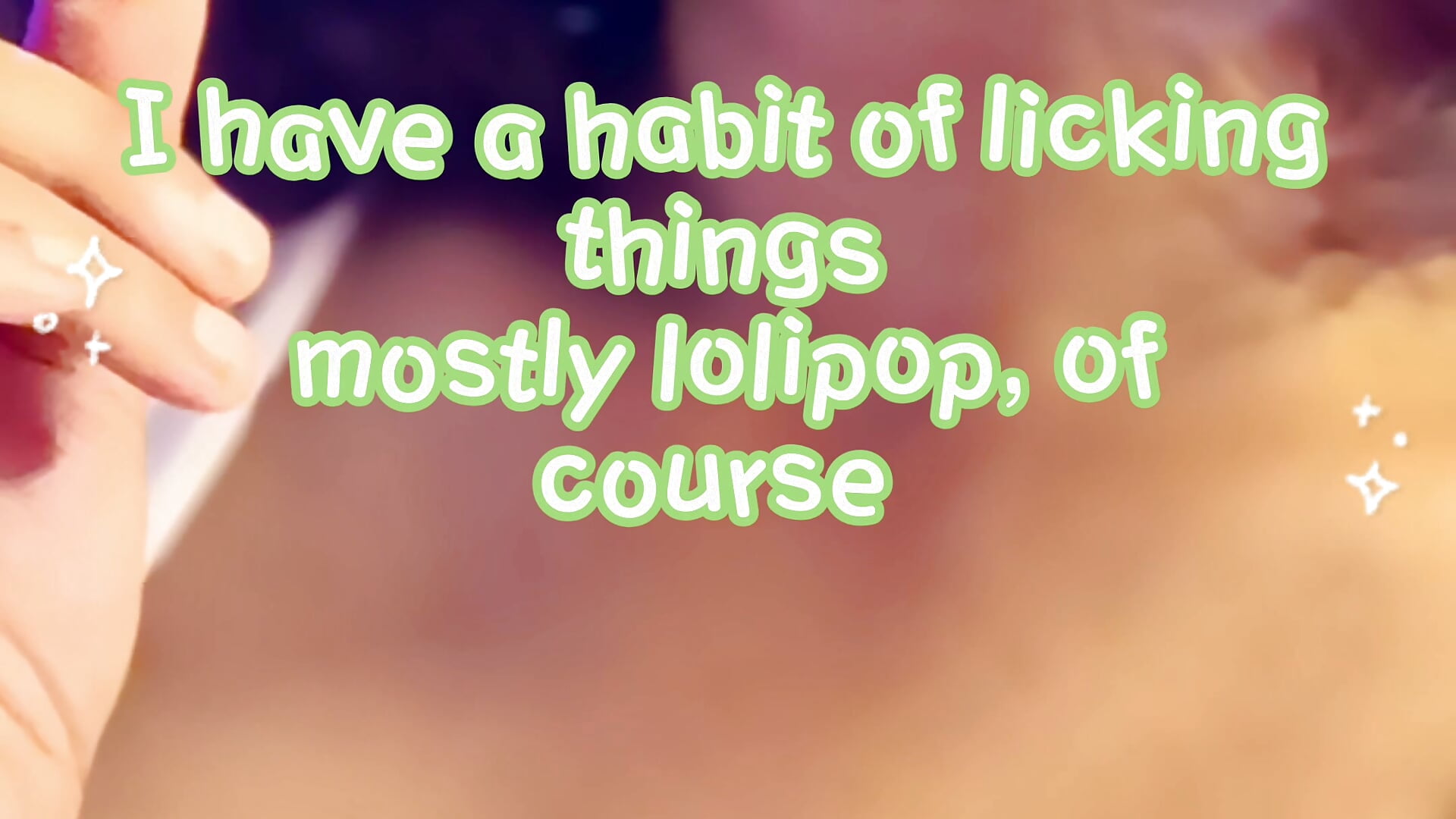 I have a habit of licking things, mostly lollipop, of course - video by SinfulTemptation cam model