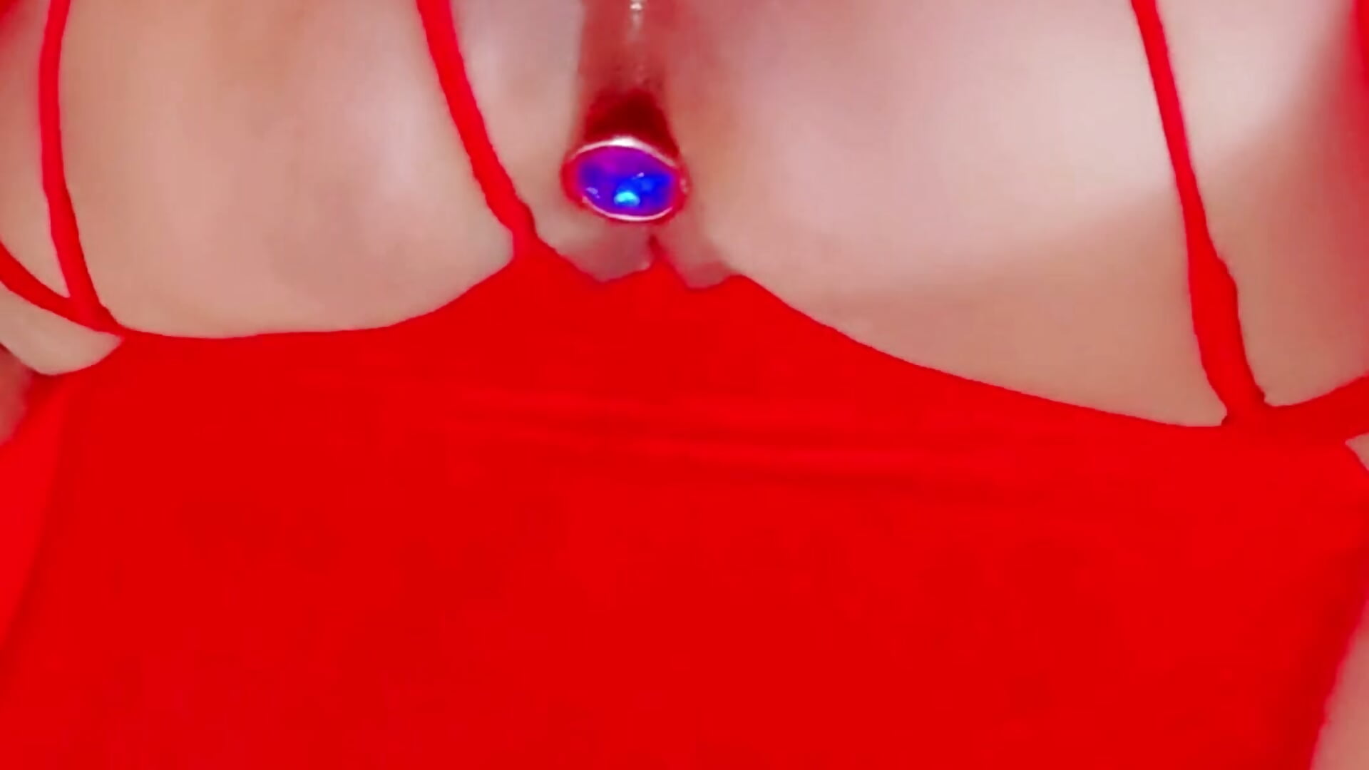 Butt plug + ass spank + ass shake