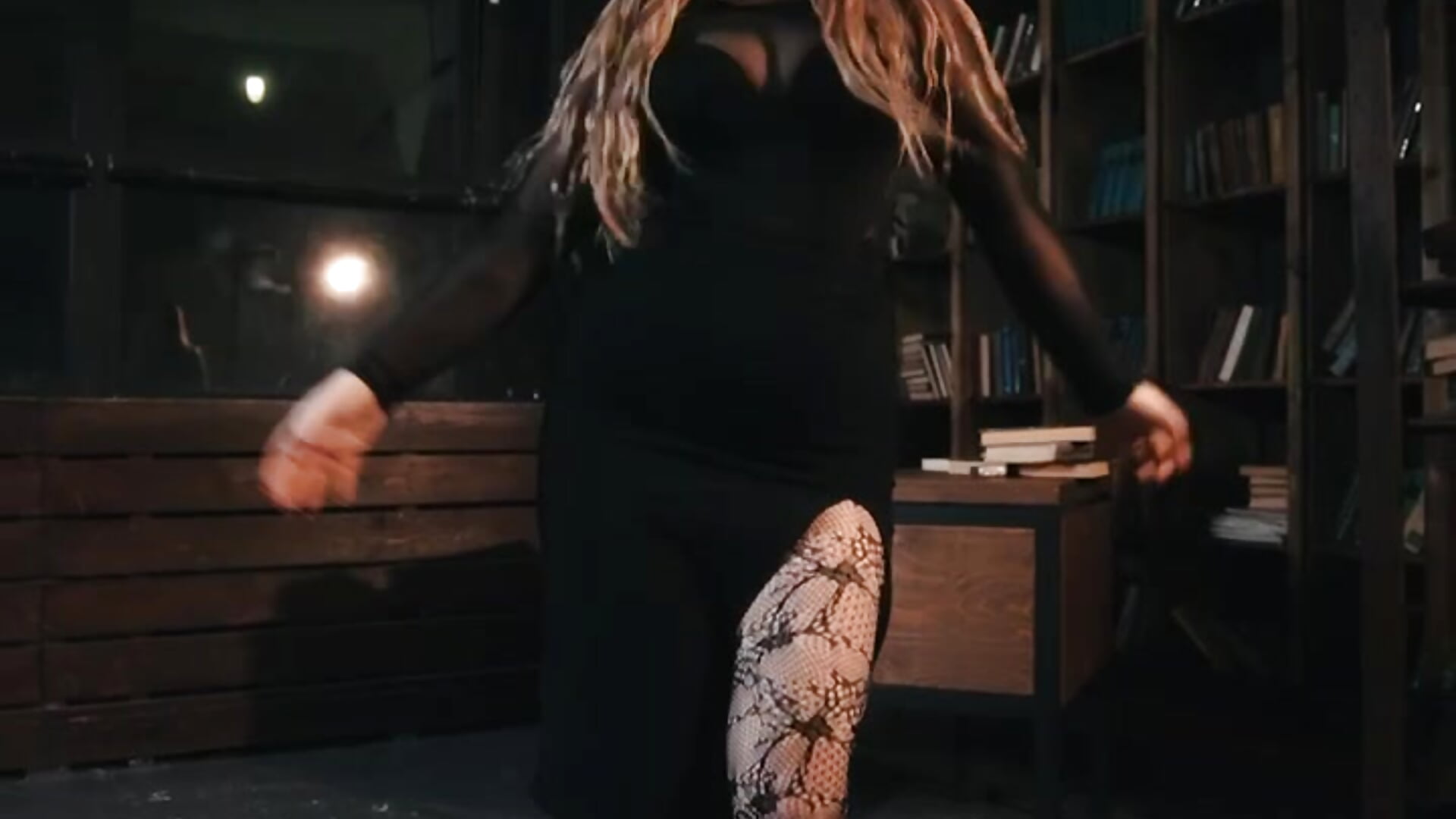 dance in library