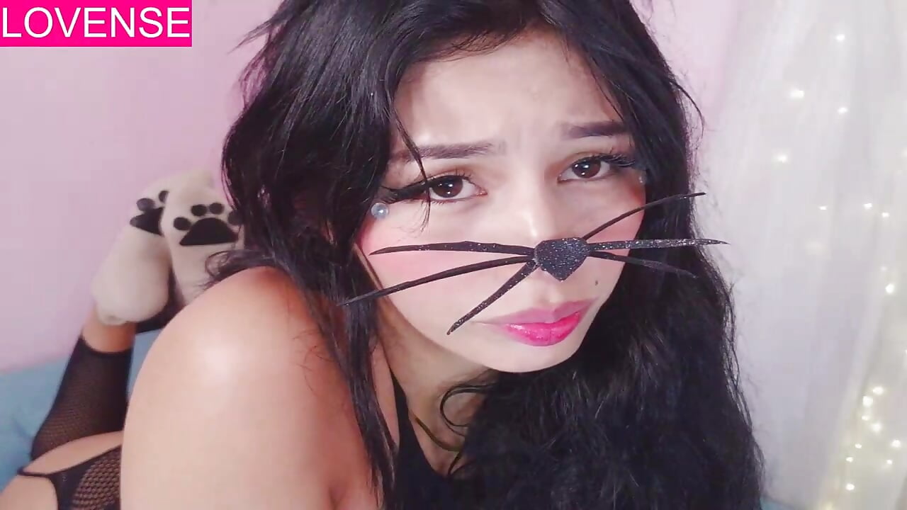 a kitten wanting to have fun