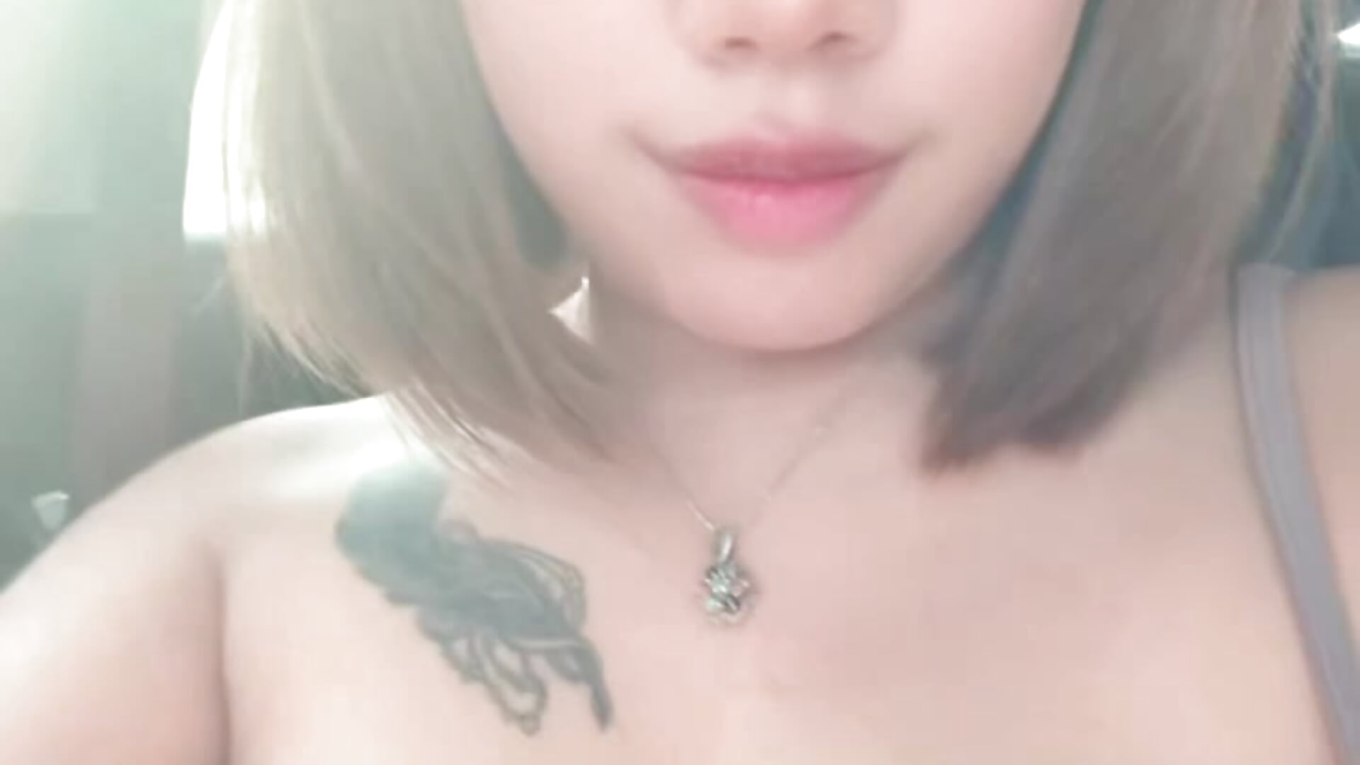 Play boobs in car
