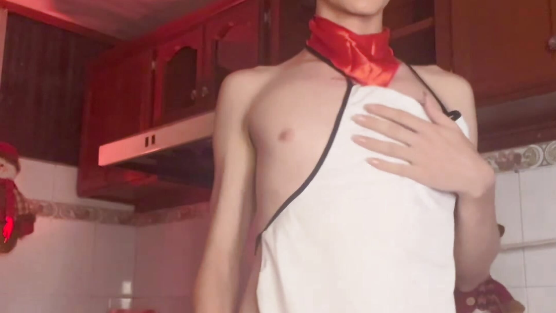 CHEF NIPPLE SPIT PLAY 😈💦