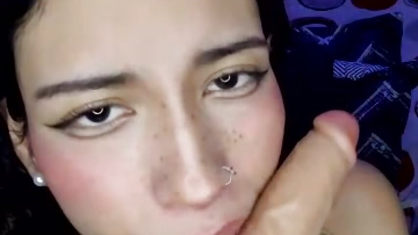 Delicious blowjob in a private show 💦💦