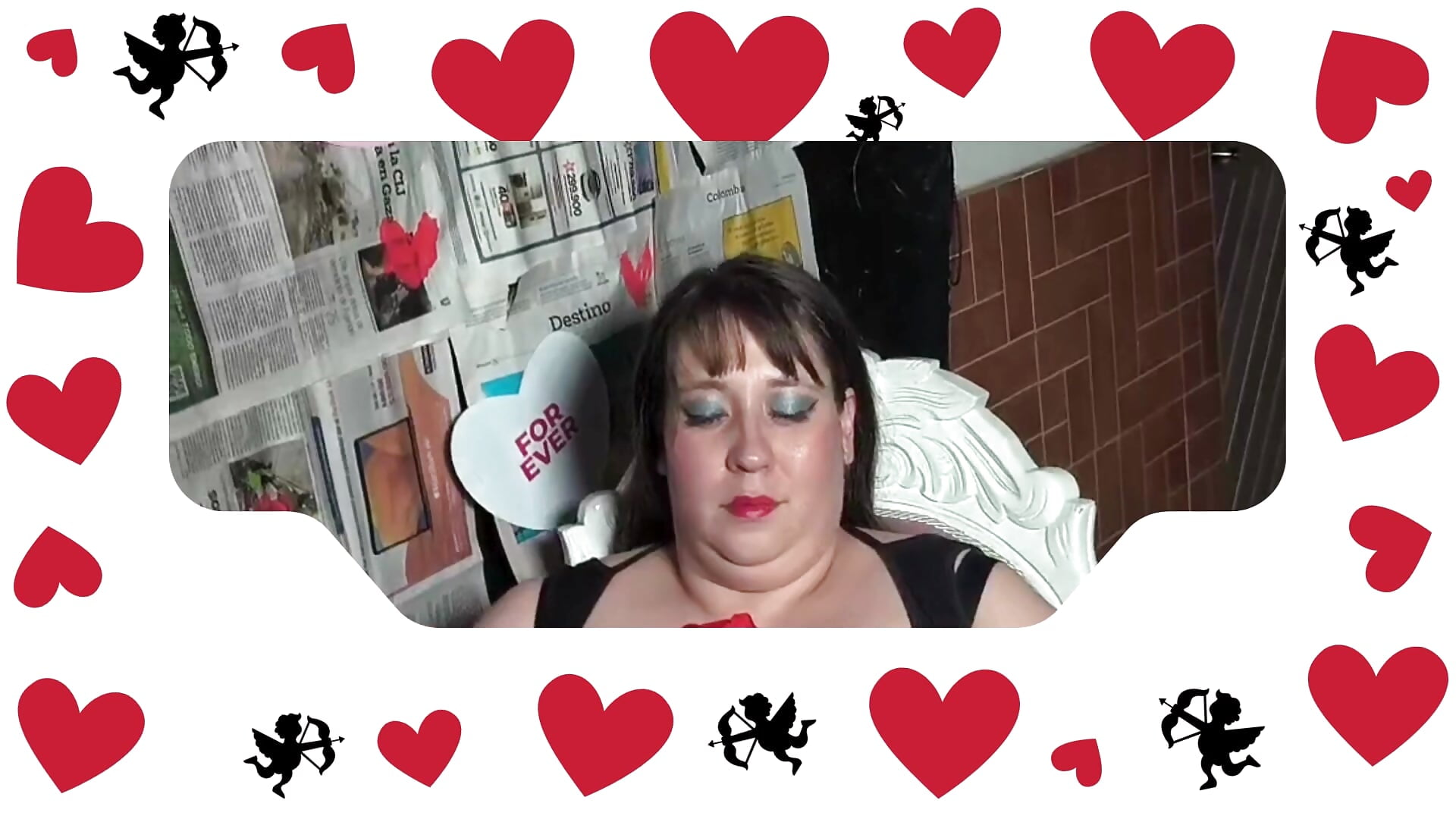 HAPPY VALENTINE'S — filmik _Emily_rosee_, modela(-lki) na kamerkach