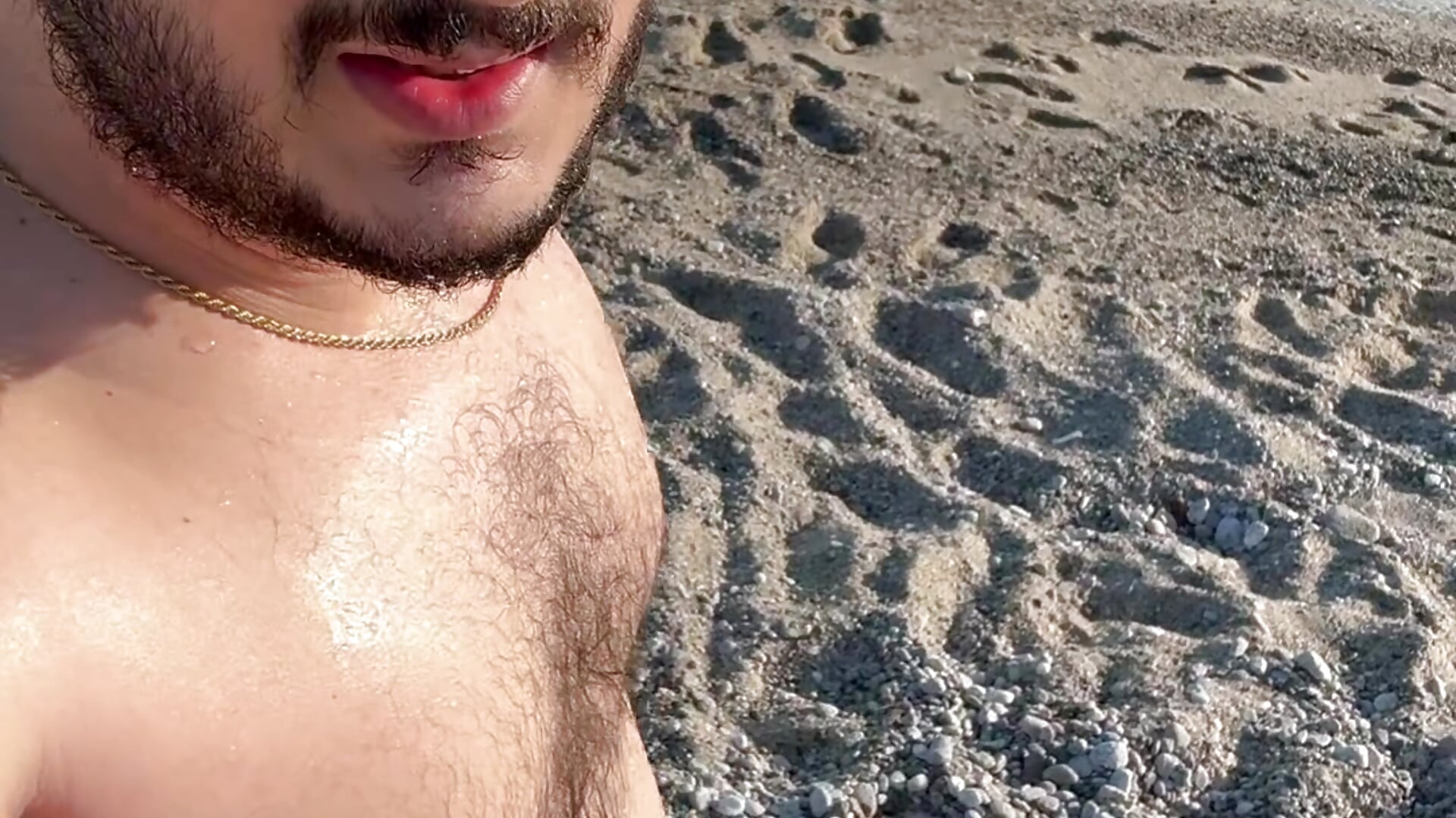 Hot beach