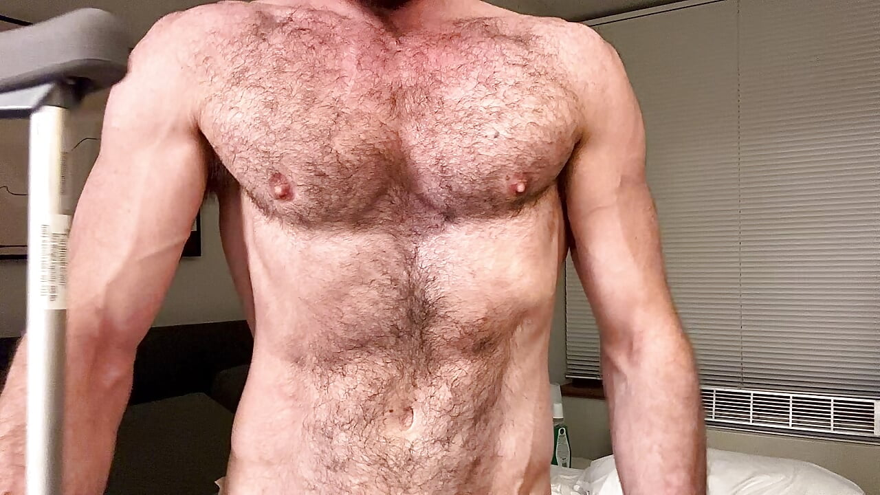 Stand before walk - video by Bighairytopping cam model