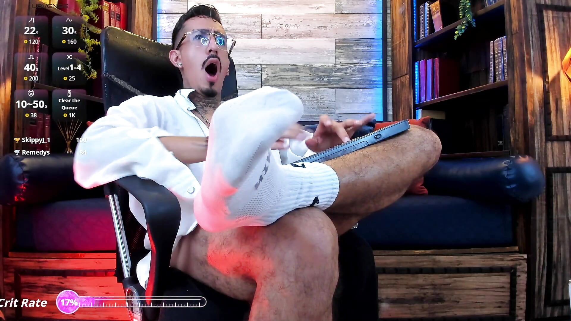 Enjoy my feet with socks - video by Donovan_Desmond