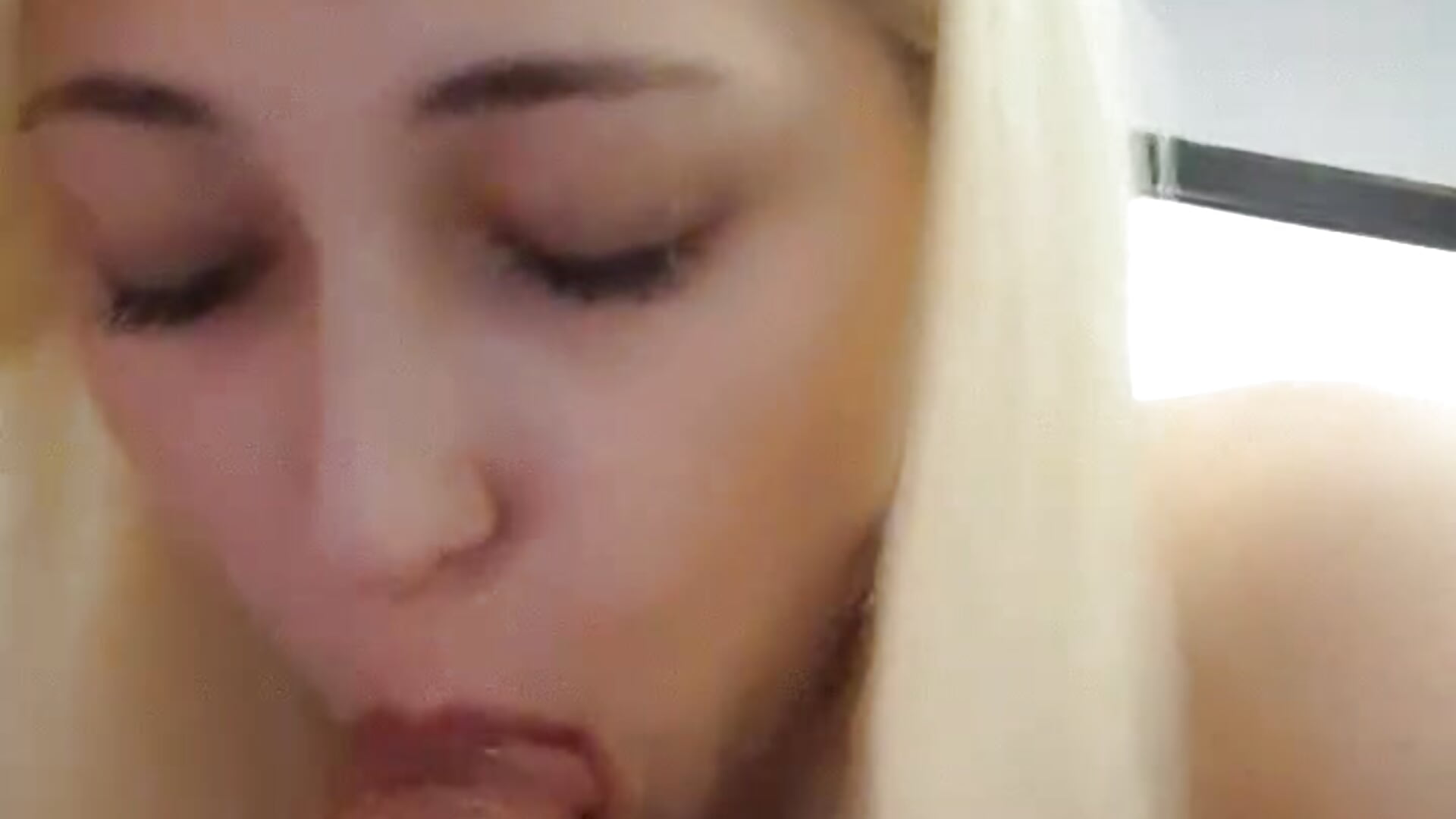 I give you a very sweet and gentle blowjob