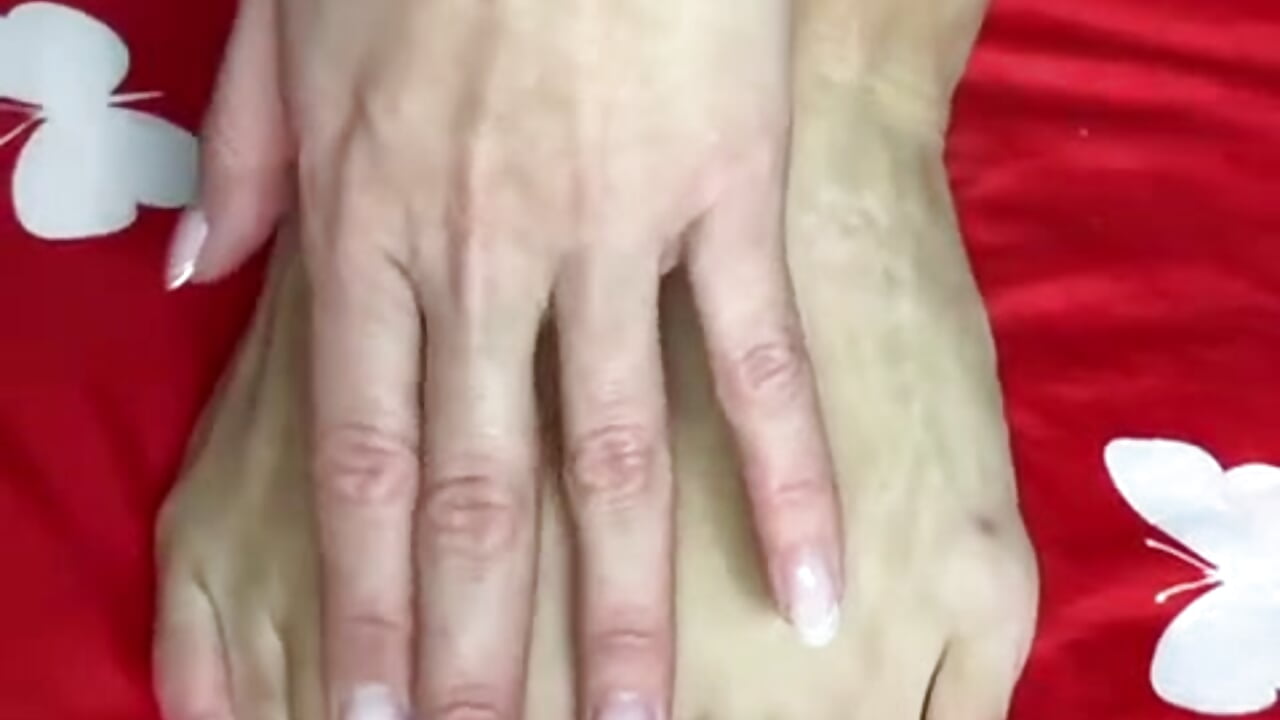 Did you like my French nails? French or red? I really don’t know….💥💥🔥 - video by KrisKkiki cam model