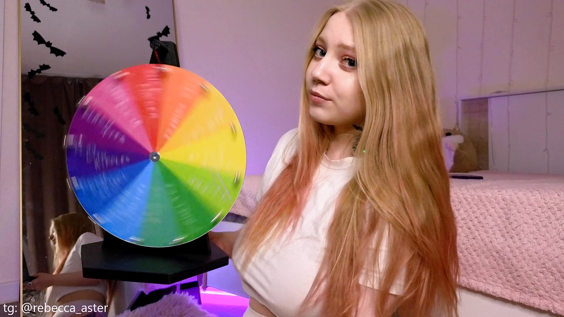 🍭WHEEL OF FORTUNE IN REAL🍭 - 視頻由 RebeccaAster 主播提供