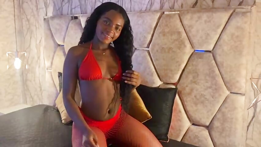 Daddy, I'm waiting for you, wet and eager to fuck.  🥵👑🔥 - video by EXOTIC_EBONY_ cam model