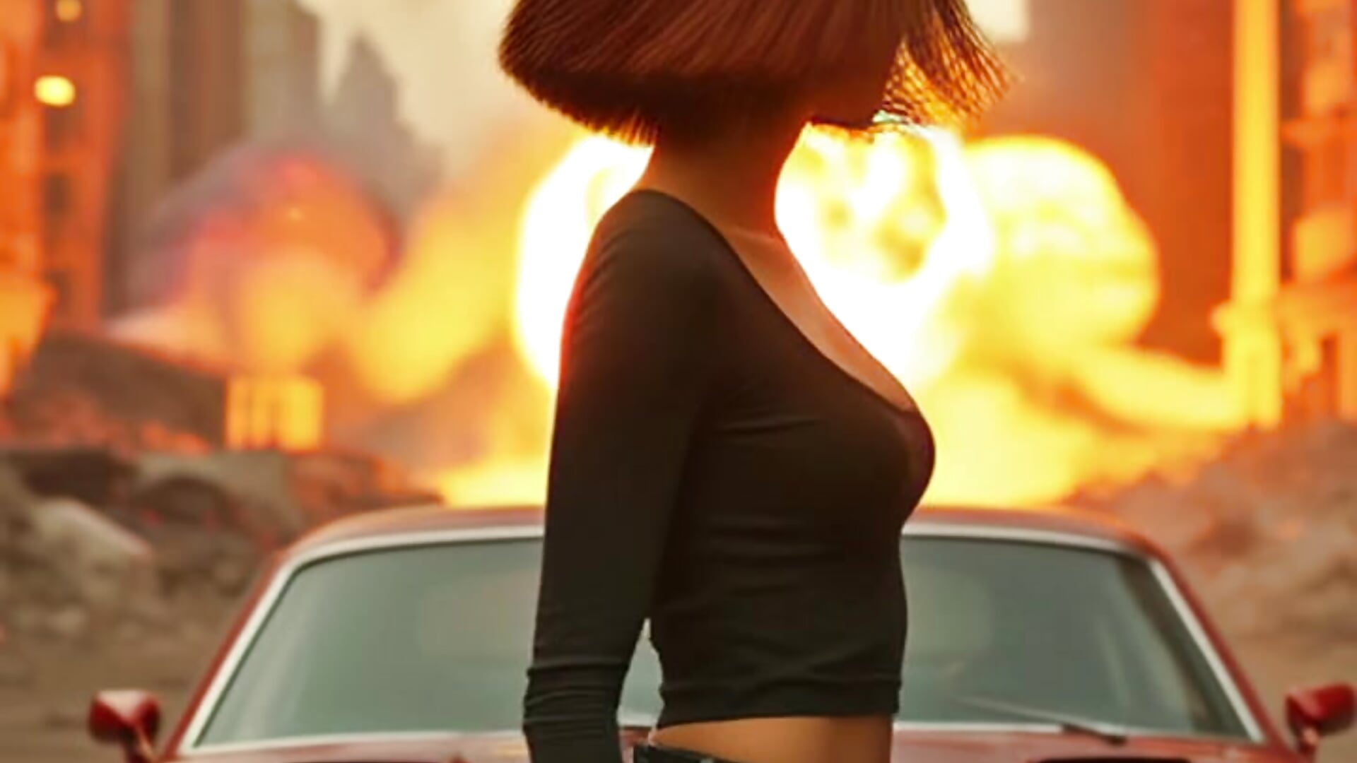 short hair ai edit just for u - vídeo de la modelo de cam Hollbunny_Voxi