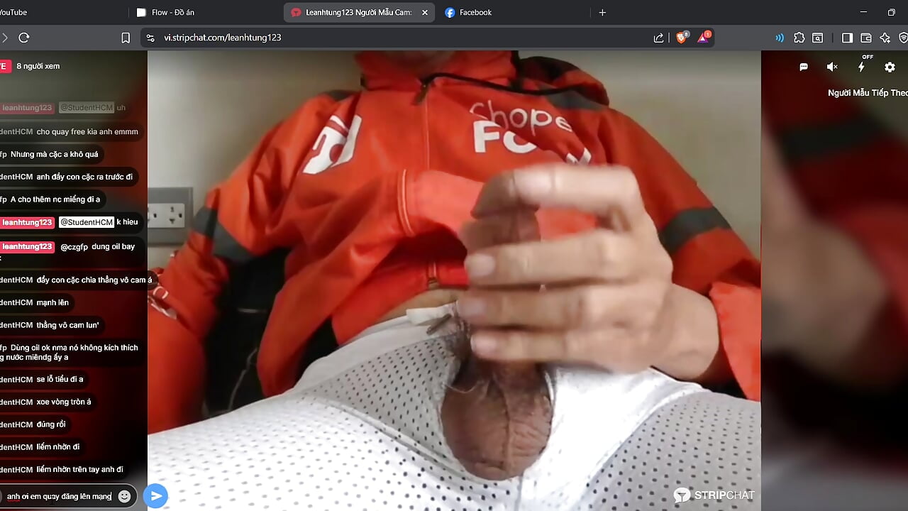 Leanhtung plays with cock head - ক্যাম মডেল leanhtung123-এর ভিডিও