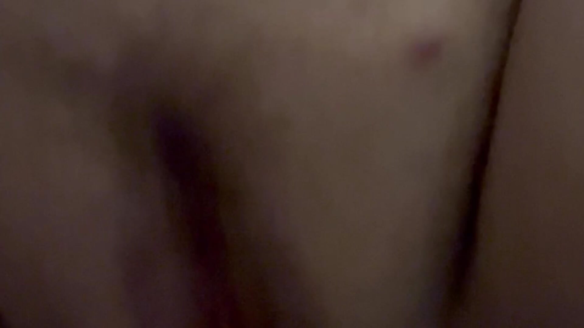 Purple dildo play