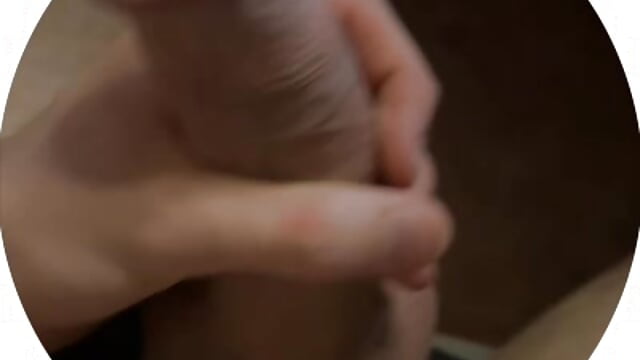 TOUCHING MY HARD COCK