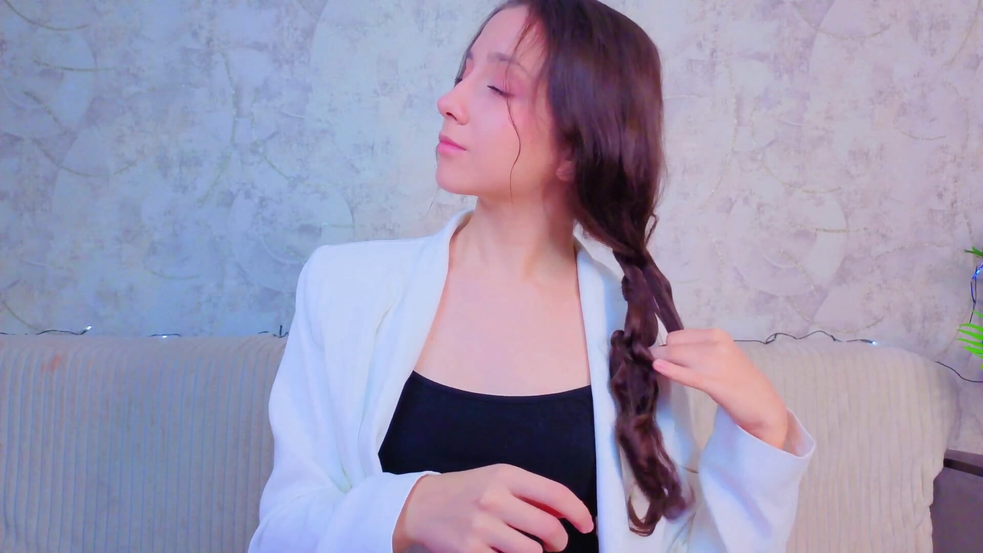😁Tease u with my hair😁