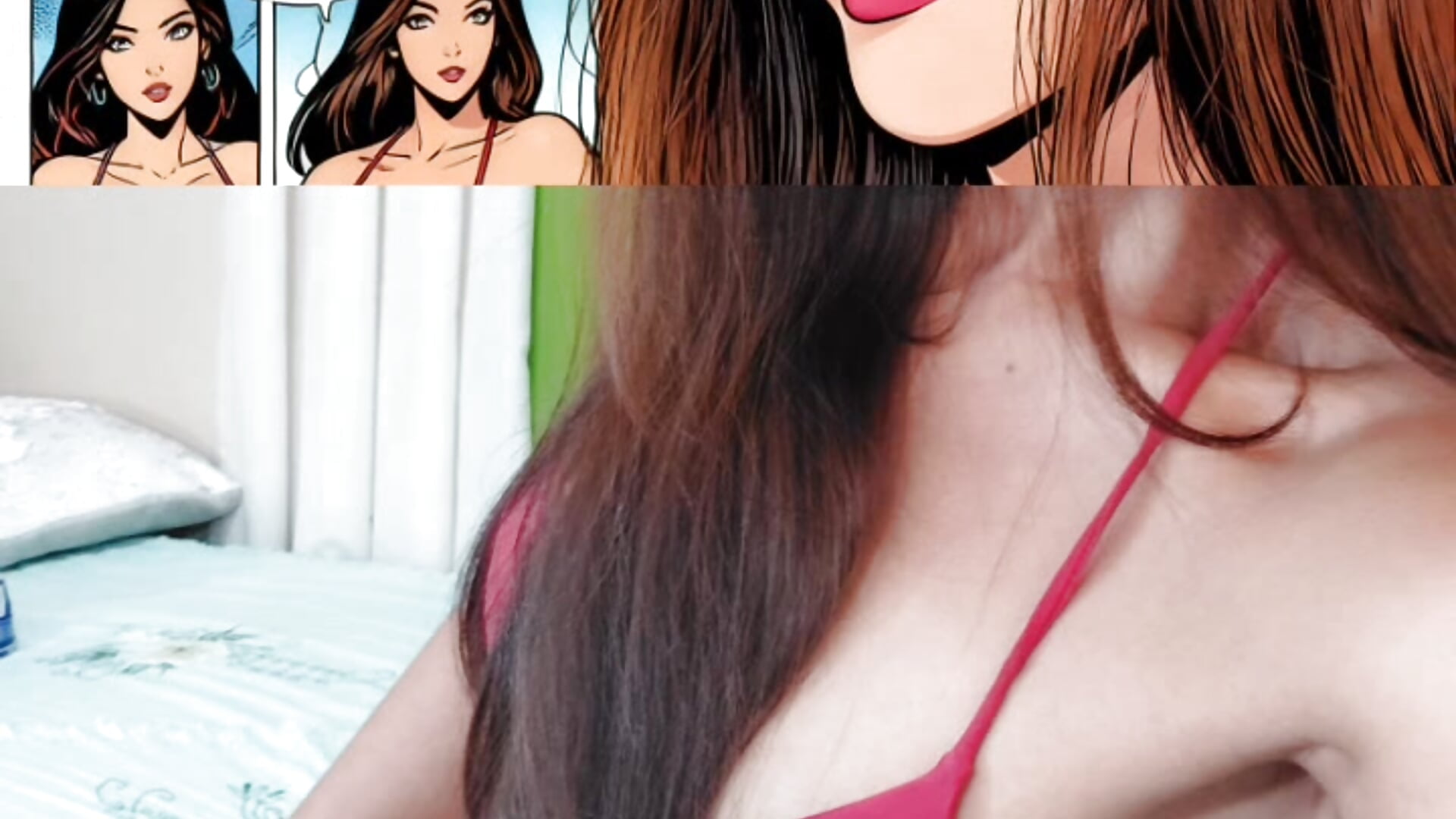 Comicks 2 - Vídeo de MelissaHardSexTS, modelo de vídeos