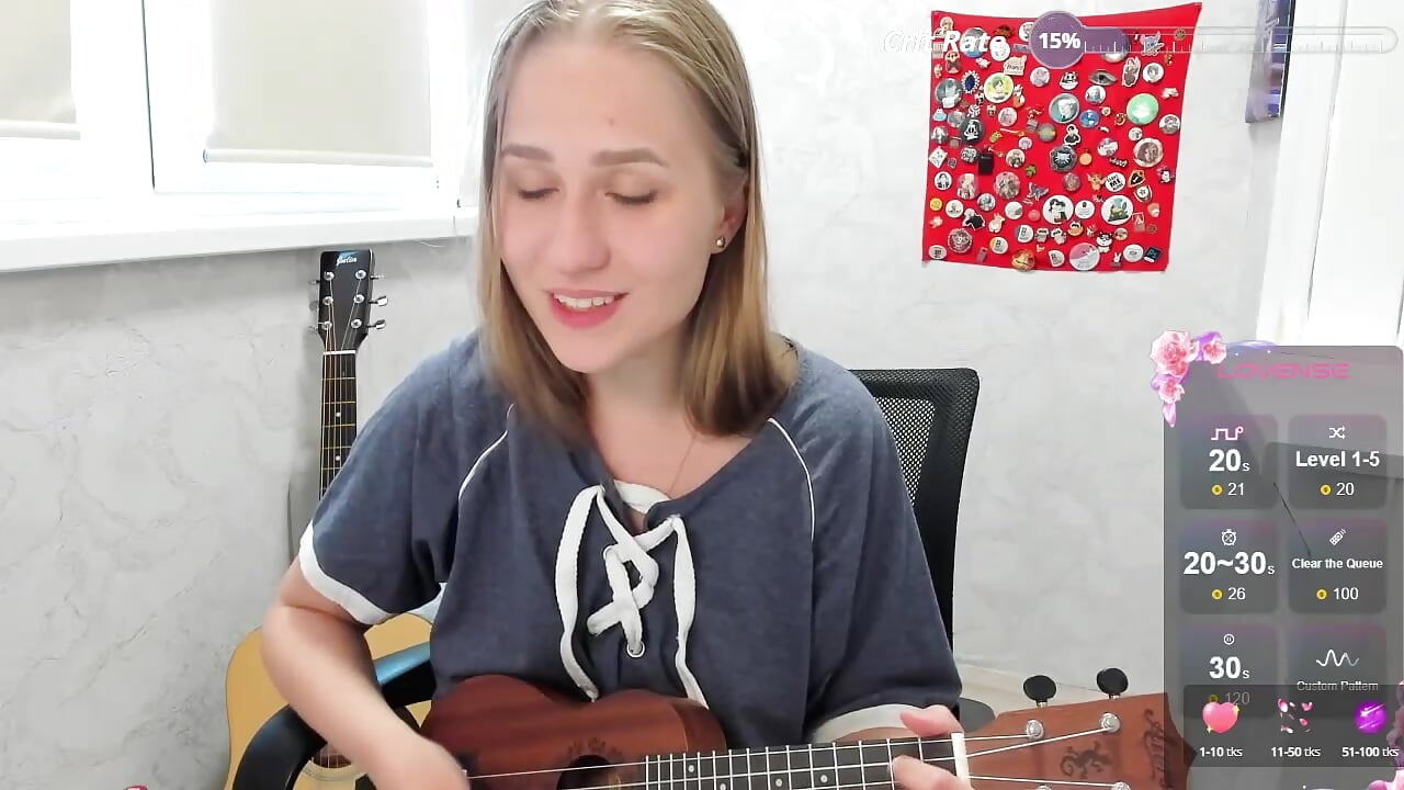 I can also sing, haha - video by sofamuffin cam model